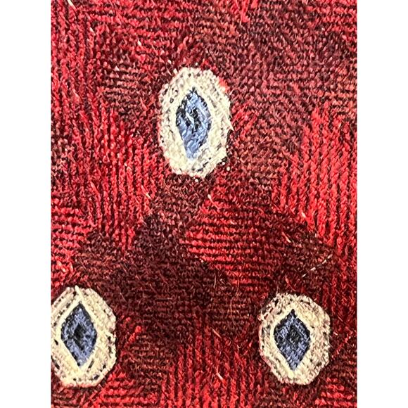 Robert Talbott Stackpole Moore Tryon Silk VTG Tie Jacquard Foulard scotch plaid - Picture 3 of 11